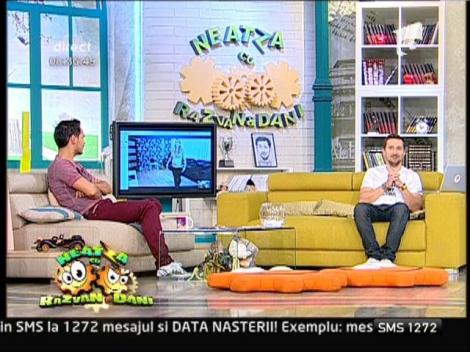 Roxana, concurenta pentru "Cea mai sexy mamica", a gatit omleta "Neatza"