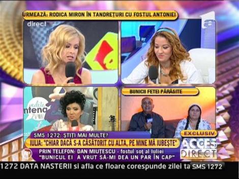 Dan Miutescu, fostul sot al Iuliei: "Bunicul ei a vrut sa-mi dea cu un par in cap"