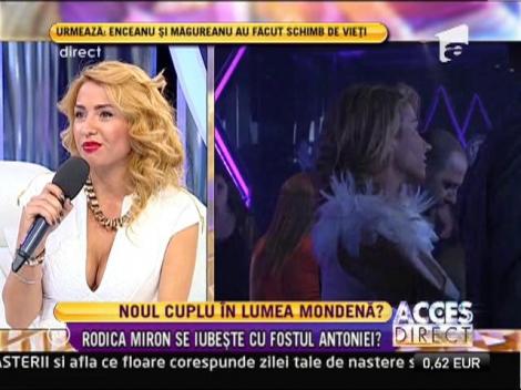 Rodica Miron: "Nu e prima data cand ies cu Vincenzo Castellano"