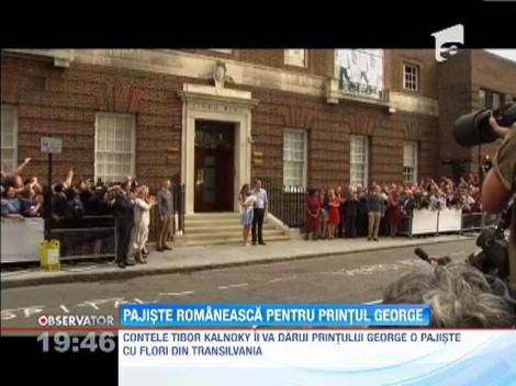 Printul George va primi la botez o bucata de pamant romanesc