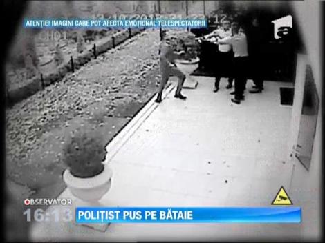 Un politist din Oradea si-a luat la bataie un coleg