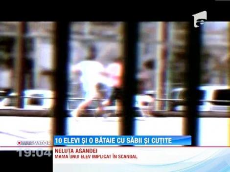 UPDATE / Macel cu sabia intre elevii liceului "Dimitrie Leonida"