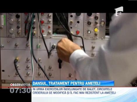 Dansul, tratament pentru ameteli