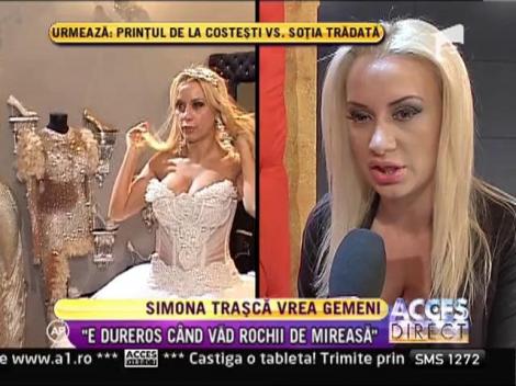 Simona Trasca vrea gemeni!