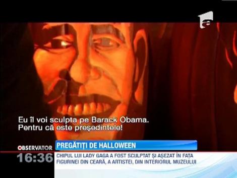 Dovleci sculptati cu chipul unor vedete