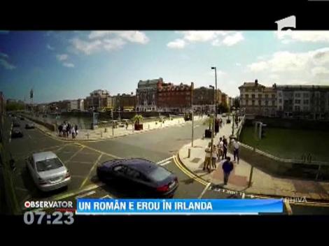 Un roman a devenit erou in Irlanda, dupa ce a salvat o femeie de la inec