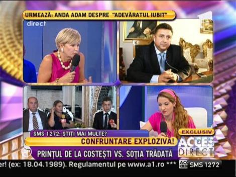 Printul de la Costesti, confruntare cu sotia tradata