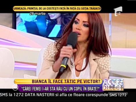 Bianca Dragusanu se viseaza mamica