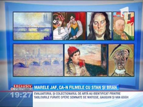 Marele jaf din Olanda, realizat ca filmele cu Stan si Bran