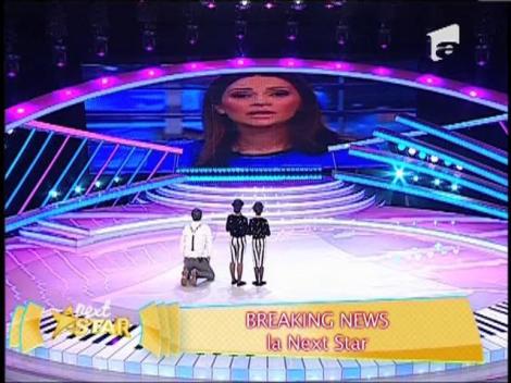 Breaking news la Next Star! Ioana si Catalina au primit o veste minunata de la Andreea Berecleanu