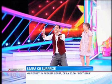 Seara cu surprize la Next Star