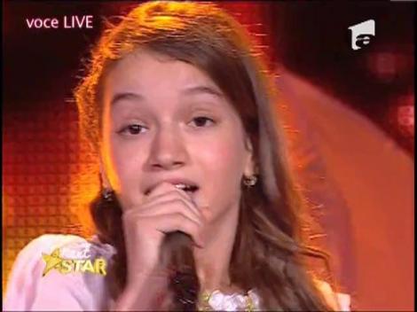 Catinca Popa, vocea care a ridicat juriul in picioare!