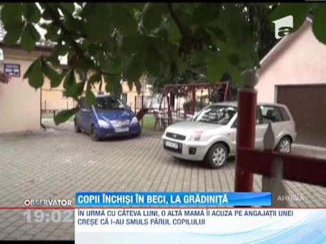 Copii inchisi in beci, la o gradinita din Cernavoda!