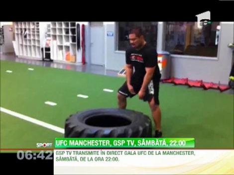 GSP TV transmite in direct UFC-ul de la Manchester sambata seara, de la ora 22:00