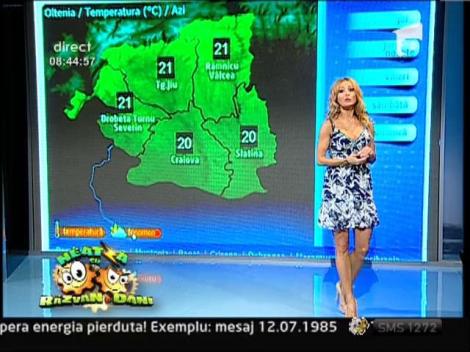 Vremea cu Flavia Mihasan 24/10/2013