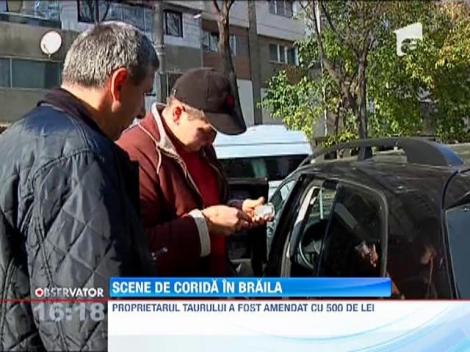 IMAGINI SOCANTE! Proprietarul taurului care a luat in coarne un politist, amendat cu 500 de lei