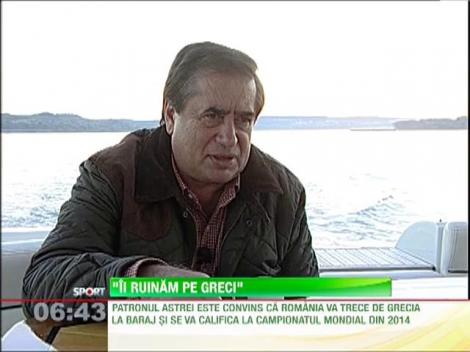 Ioan Niculae stie ca Piturca va arunca zarul castigator in dubla cu Grecia