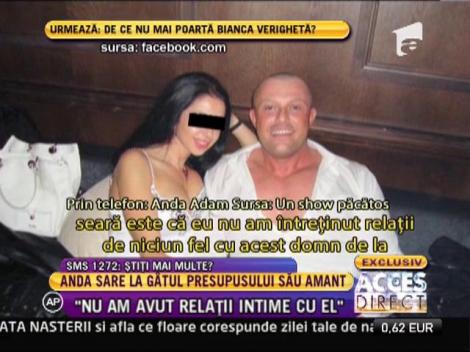Anda Adam: "Nu am avut relatii intime cu Marco Pisani"