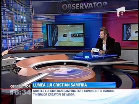 Cristian Samfira si-a expus lucrarile zilele acestea in Capitala