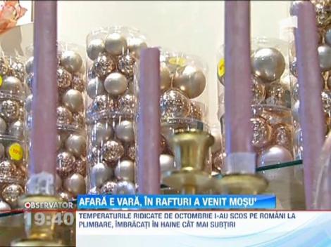 A venit Craciunul! Deocamdata, doar in magazine