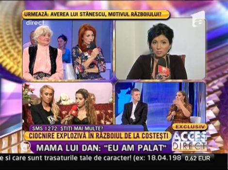 Mama ginerelui regelui Dan Stanescu isi acuza fosta nora de lucruri grave