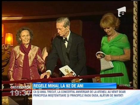Concert aniversar in onoarea Regelui Mihai, fara rege