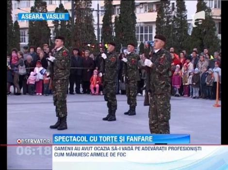 Parada militara grandioasa la Vaslui