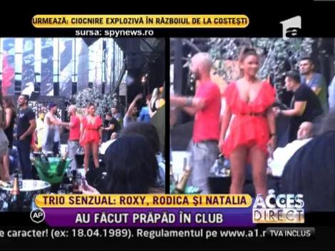 Roxana Vancea, senzualitate extrema in club