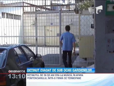 Prahova: Detinut evadat de sub ochii gardienilor