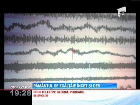 Descarcarile tectonice dese din Vrancea nu este un semn bun