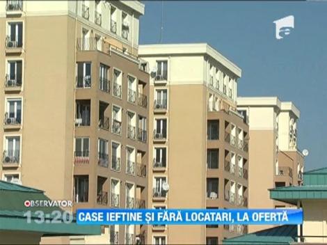 Case ieftine si fara locatari, la oferta