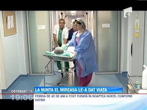 Organele femeii ranite la propria nunta au fost donate