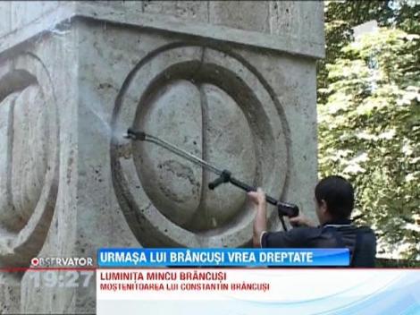 Mostenitoarea numelui Brancusi vrea dreptate