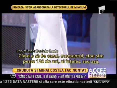 Se marita Daniela Crudu? Ce spune vedeta despre un posibil mariaj cu Mihai Costea