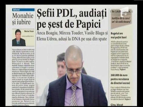 Sefii PDL, audiati pe sest de Lucian Papici
