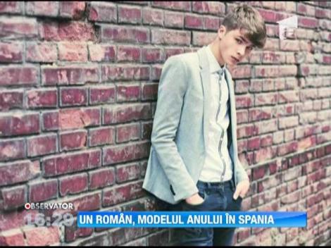 Romanii, "posesori" de frumusete: Un tanar de 17 ani a fost desemnat modelul anului in Spania