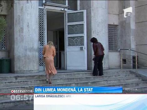 Larisa Dragulescu s-a angajat la stat, ca psiholog