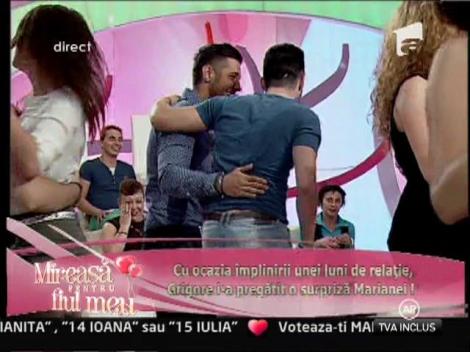 Grigore si Mariana au implinit o luna de relatie!