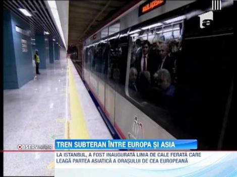 Tren subteran intre Europa si Asia