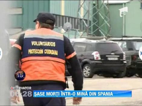 Spania: Sase oameni au murit in urma celui mai grav accident minier din ultimii 18 ani 
