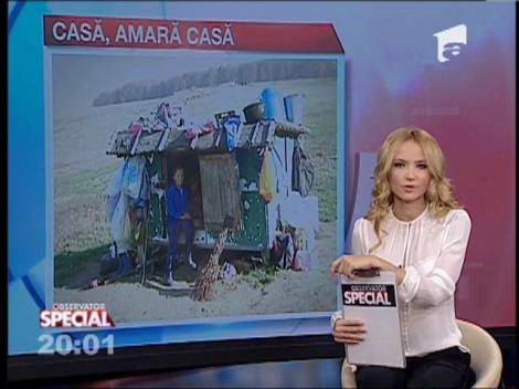 Patru copii din judetul Neamt traiesc in cotete, la stana parintilor