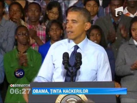 Barack Obama, tinta hackerilor