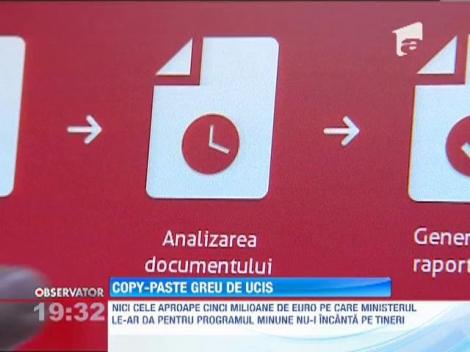 Ministerul Educatiei vrea sa cumpere un sistem antiplagiat pentru tezele de doctorat