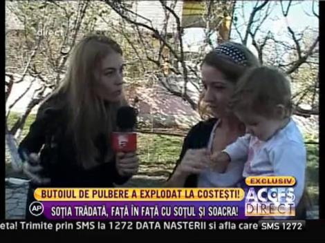 Sotia tradata, fata in fata cu sotul si soacra!