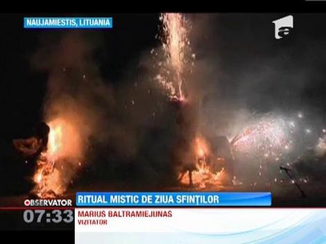 Ritual mistic de Ziua Tuturor Sfintilor, in Lituania