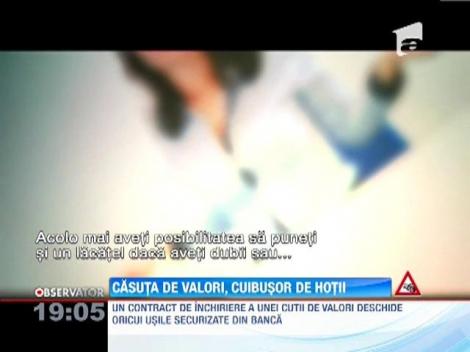 Jaf de proportii la o banca din Pitesti