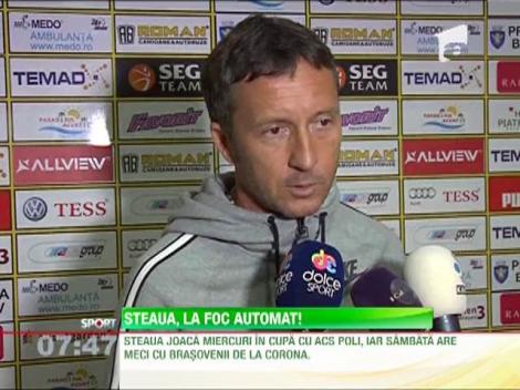 Urmeaza o saptamana grea pentru Steaua