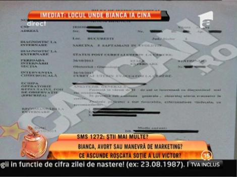 Bianca Slav, avort sau manevra de marketing?