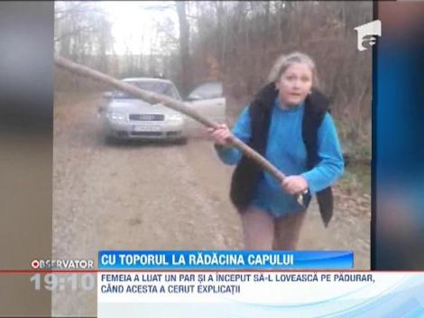 Un padurar a fost atacat cu toporul de doi hoti