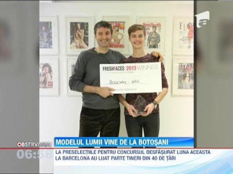 Un tanar din Botosani, ales cel mai fumos manechin din lume